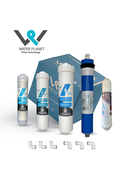 Water planet filter technology Su Arıtma Filtre Seti 5'li Filtre (tüm Kapalı ...