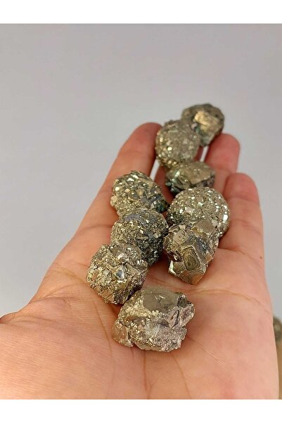 Yasamtohumu قطعة خام من حجر البيريت (10-19 جرام)
