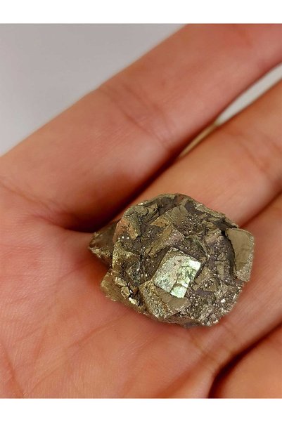 Yasamtohumu Pyrite Stone Mass Raw Piece (10-19 grams)
