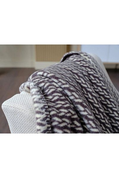 Doqu Home Braid TV Blanket - Anthracite