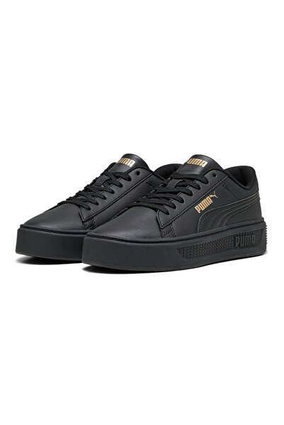 Puma 390758 07 Smash Platform V3 Kadın Siyah Sneaker