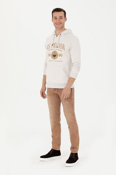 U.S. Polo Assn. ΒΑΣΗ. ΑΘΛΗΤΙΚΟ ΦΟΥΤΕΡ POLO ΑΝΔΡΙΚΟ ΚΑΝΟΝΙΣΜΕΝΟ FIT HOOD G081SZ082.000.1667996 AWKA