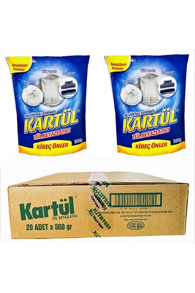 Tül Beyazlatıcı 500 gr * 20 Adet
