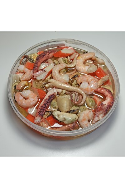 Cunda Mezze Deniz Mahsulleri Salatası 1000gr Brüt / 500gr Net