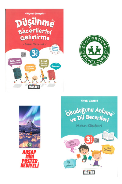 Okyanus Yayınları Bilsem 3.Sınıf Düşünme Becerilerini Geliştirme ve Okuduğunu...