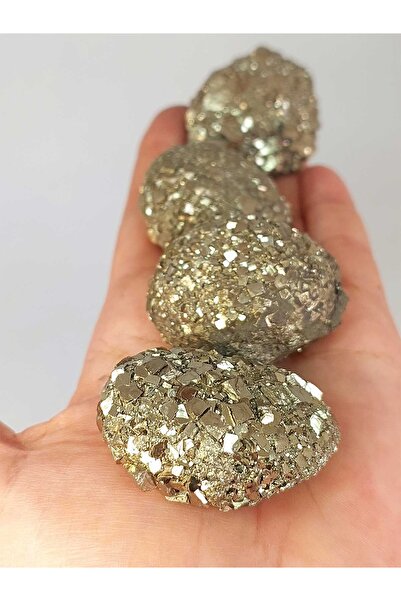 Yasamtohumu قطعة خام من حجر البيريت (80-89 جرام)