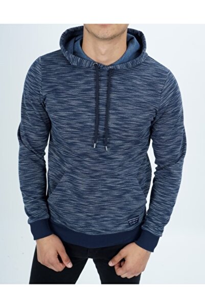 DYNAMO Erkek Şardonsuz 2 İplik Kapüşonlu Sweatshirt