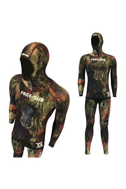 Free-Sub 9mm Aspendos Yamamoto Avcı Serbest Dalış Elbisesi