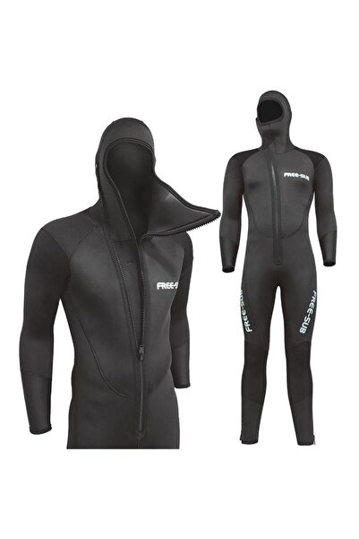 Free-Sub 3mm Diving, Tek Parça, Scuba, Tüplü Dalış Elbisesi