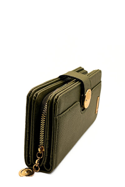 sinbEsg Жіночий гаманець на блискавці з магнітом багатофункціональний гаманець на блискавці з великою кількістю тримачів для карток спеціального дизайну