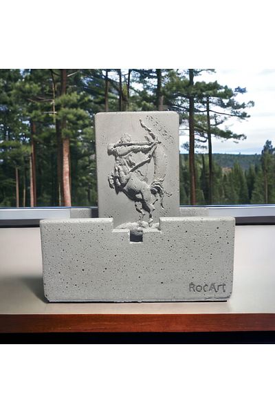 RocArt Home Σειρά Zodiac Τσιπς από σκυρόδεμα Sagittarius Zodiac