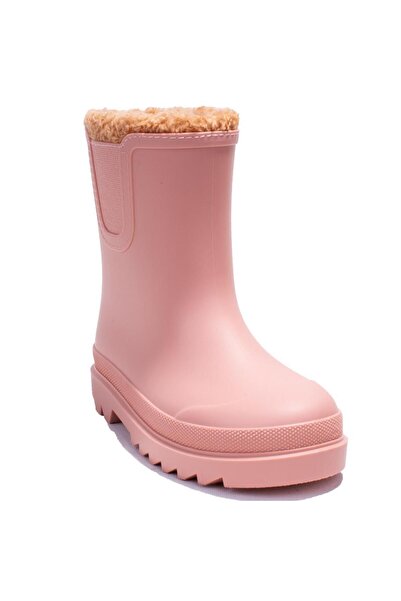 IGOR Igor W10290 Tokio Burreguito Nude Orthopedic Fur-Lined Girls' Rain Boots