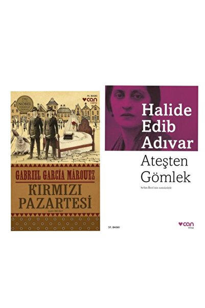 CAN Kırmızı Pazartesi - Gabriel García Márquez - Ateşten Gömlek - Halide Edib...