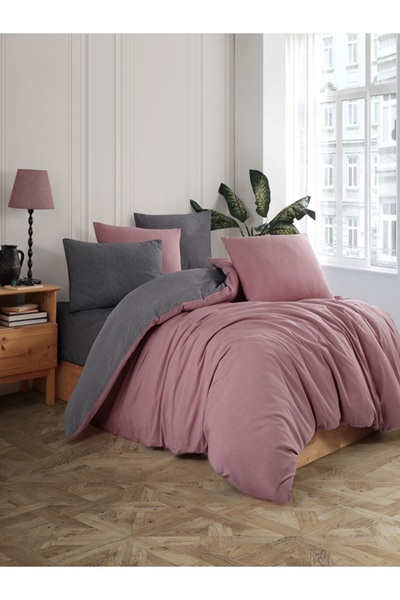 Volny Lastikli Çarşaflı Çift Kişilik Nevresim Takımı