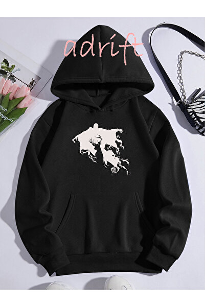 Tarzsokak Hanorac unisex supradimensionat cu buzunar cangur, imprimat Harry P...