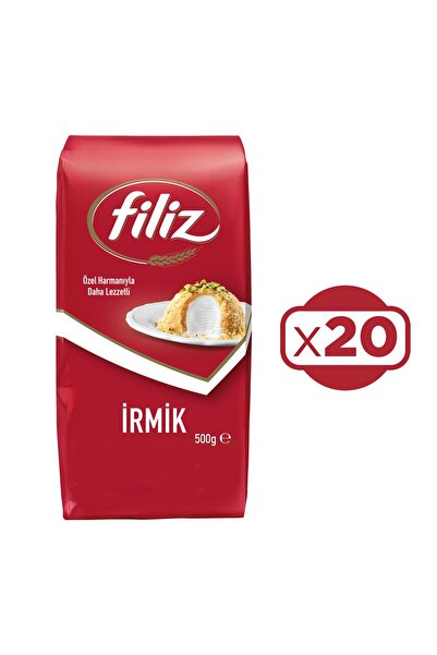 FİLİZ Filiz İrmik 500 GR x 20 Adet