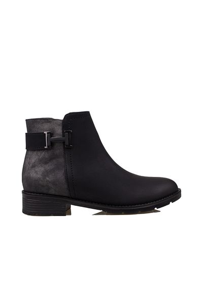 Trend Adımlar Μαύρα γυναικεία casual μποτάκια Heidi