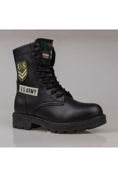 Trend Adımlar Μαύρες μπότες Unisex
