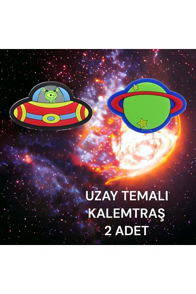 SEYFİKİRTASİYE SPACE THEMED PENCILER 2 PIECES