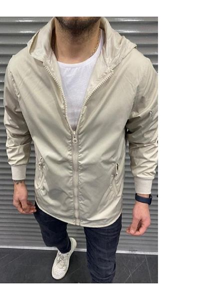 Butik Karaca ανδρικό αδιάβροχο με κουκούλα κανονικό ανδρικό μπουφάν αδιάβροχο παλτό