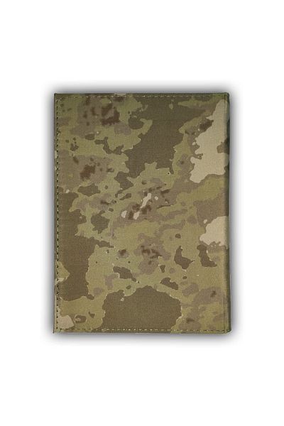Asker Kolisi Camouflage Patterned Military Notebook - Checkered (20 CM - 14.5 CM)
