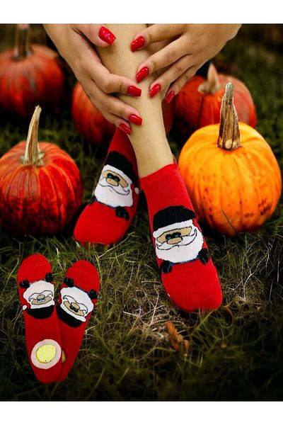 NF GLCN New Year's Towel Socks 2 Pairs Unisex