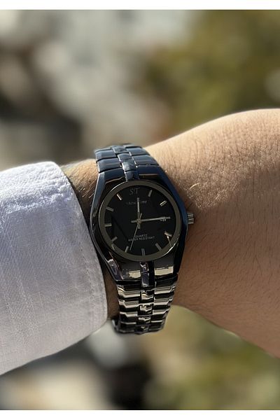 Show Time STAINLESS STEEL MEN'S WRISTWATCH