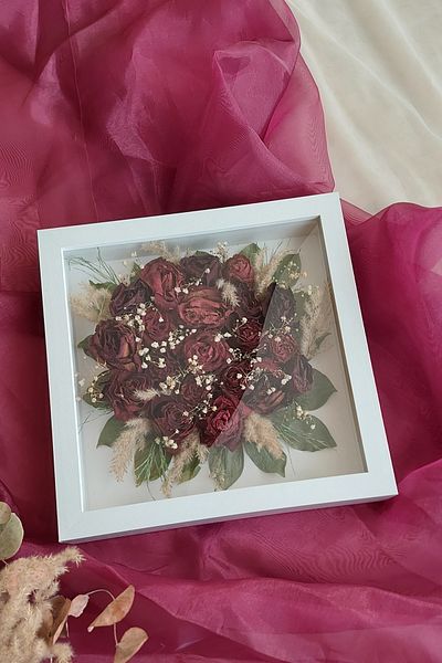 Verda Çerçeve 25x25 Real Rose proiectat cadru