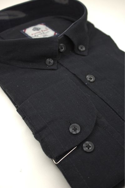 Pietra Paul King Size Cotton Plain Men's Shirt