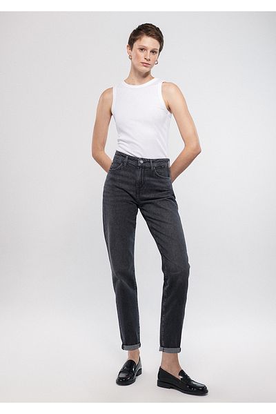 Mavi Cindy Smoky Grey Vintage 90s Jean Trousers 100277-83674