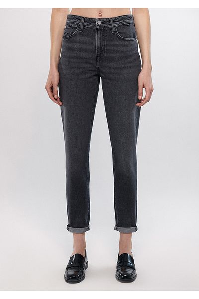 Mavi Cindy Smoky Grey Vintage 90s Jean Trousers 100277-83674
