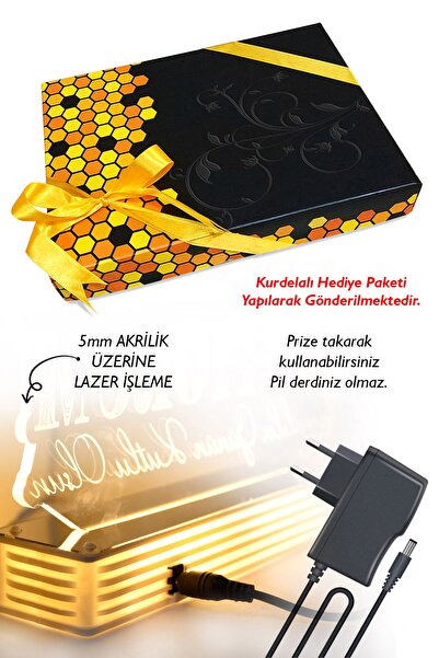 Hediye Kovanı Blue Motorcycle Racing Engine 3D Lamp