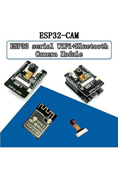 EmAyCenter Esp32-cam + Esp32 Seri Wifi Esp32 + Ov2640 Kamera Esp32 Cam