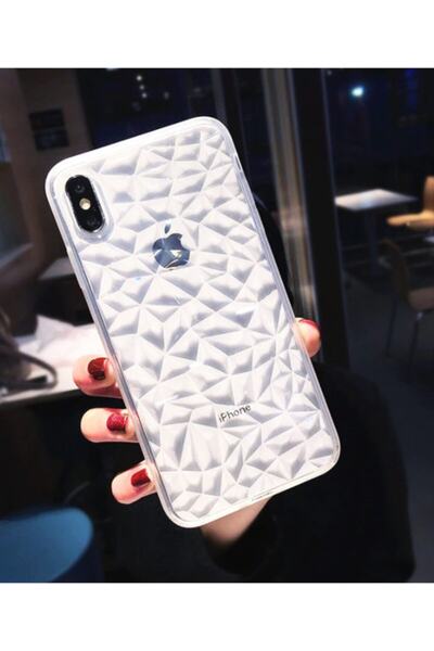 Molly Iphone Xs Max Uyumlu Kristal Şeffaf Silikon Kılıf
