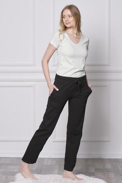 Qmax Women's Casual Sweatpants - Regular Fit, Elastic Waist and Lace-Up
