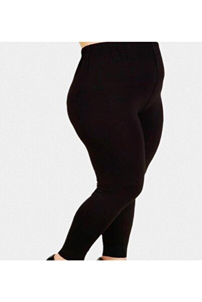 BellaVino Women's Black Oversize Combed Cotton Tights Gty79