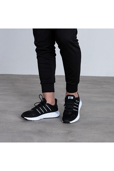 lumberjack 100497727 Sword Black Textile Air Sole Light Comfortable Men's Sneakers