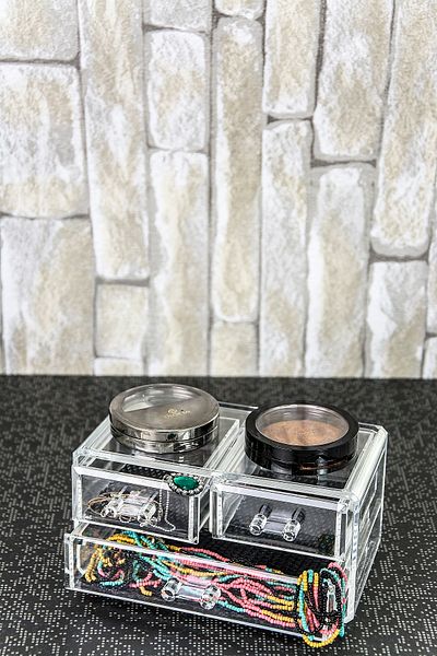 MUKKO HOME Organizator de machiaj cosmetic acrilic