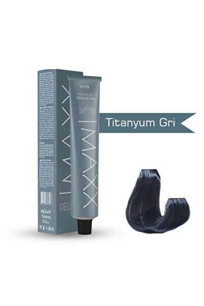 MAXX DELUXE Tüp Boya Titanyum Gri 60 Ml