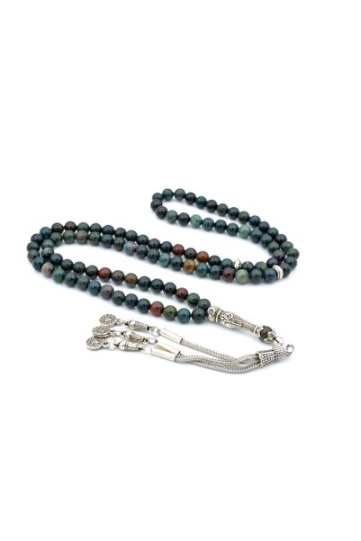 Murty99 Tasbih autentic natural 99 de piatră de sânge de prima calitate