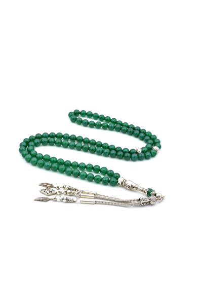 Murty99 Mărgele de rugăciune din piatră de aventurină naturală autentică de 99 de calitate 1