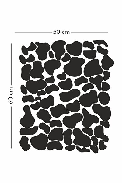 Piksel Grafik Cow Pattern Wall-door Sticker