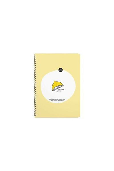 KESKİN COLOR أشياء ذات ملمس 16.5x22.5 80 Yp. دفتر ملصقات مخطط - مشغول الآن