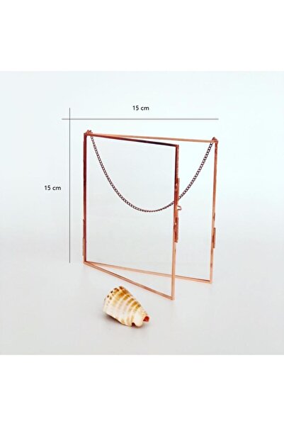 verteks Fotoğraf Çerçevesi Tekli 15x15cm Bakır