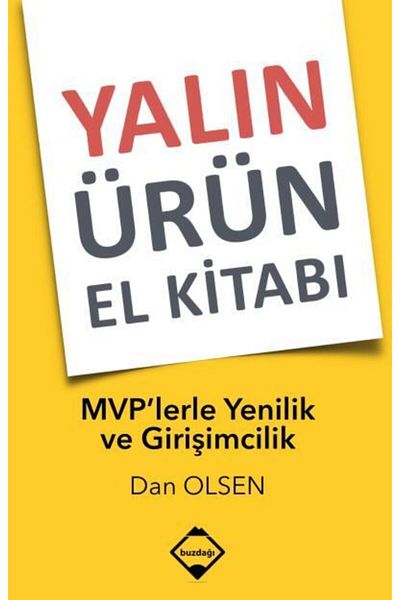 Buzdağı Yayınevi دليل المنتجات العارية: الابتكار وريادة الأعمال مع Mvps