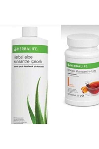 Herbalife Süper Paket. 2 Herbal Aloe Içecek 473 Ml. + 2 Bitkisel Konsantre Ça...