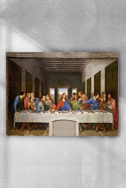 Postermanya Leonardo Da Vinci - Son Akşam Yemeği Sanatsal Poster 30x40cm