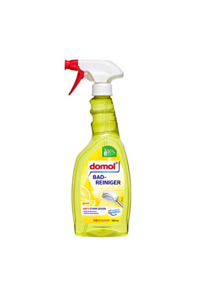 DOMOL Banyo Yüzey Temizleyici Kir Ve Kireç Çözücü Sprey Limon Kokulu 750 Ml