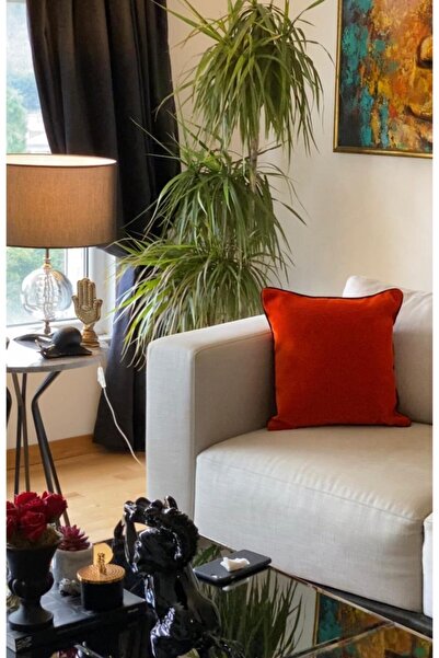 Amorist 42x42 Oranj Kırlent / Yastık Kılıfı
