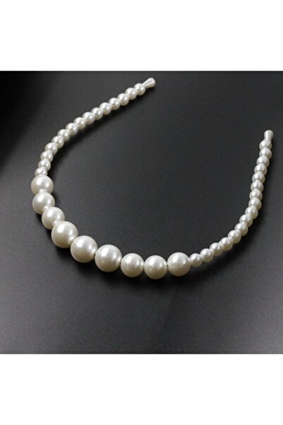 Masalın Dünyası Унисекс голяма бяла перлена корона